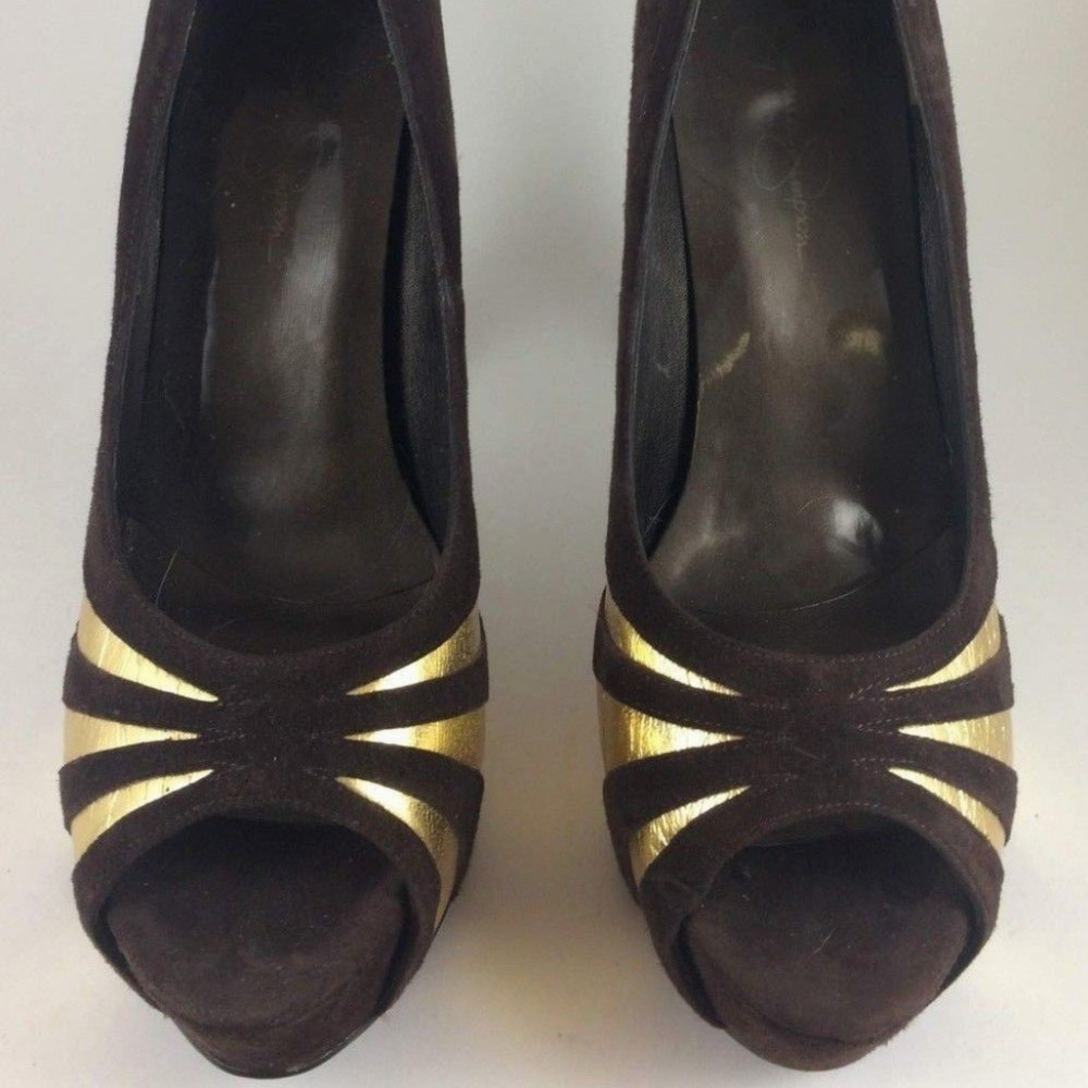 Jessica Simpson Suede Platforms